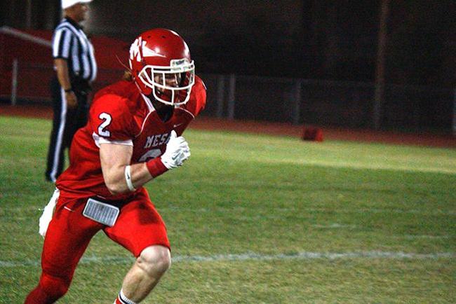 Tyler Eggers caught nine passes for 103 yards and two TDs