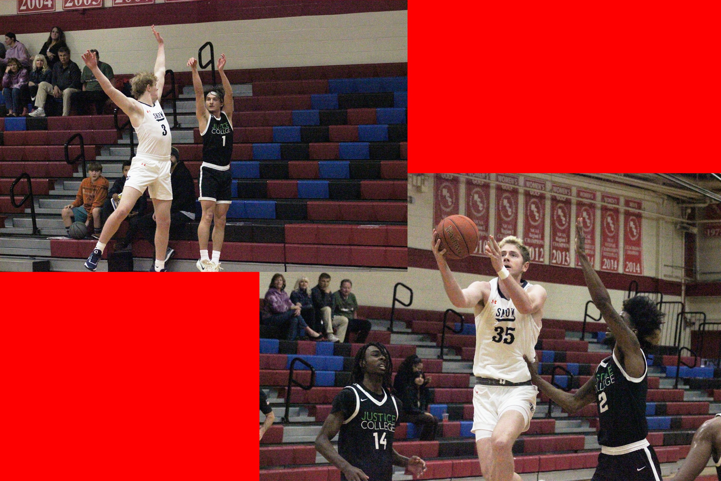 Justice College Upsets Snow College on Day Two