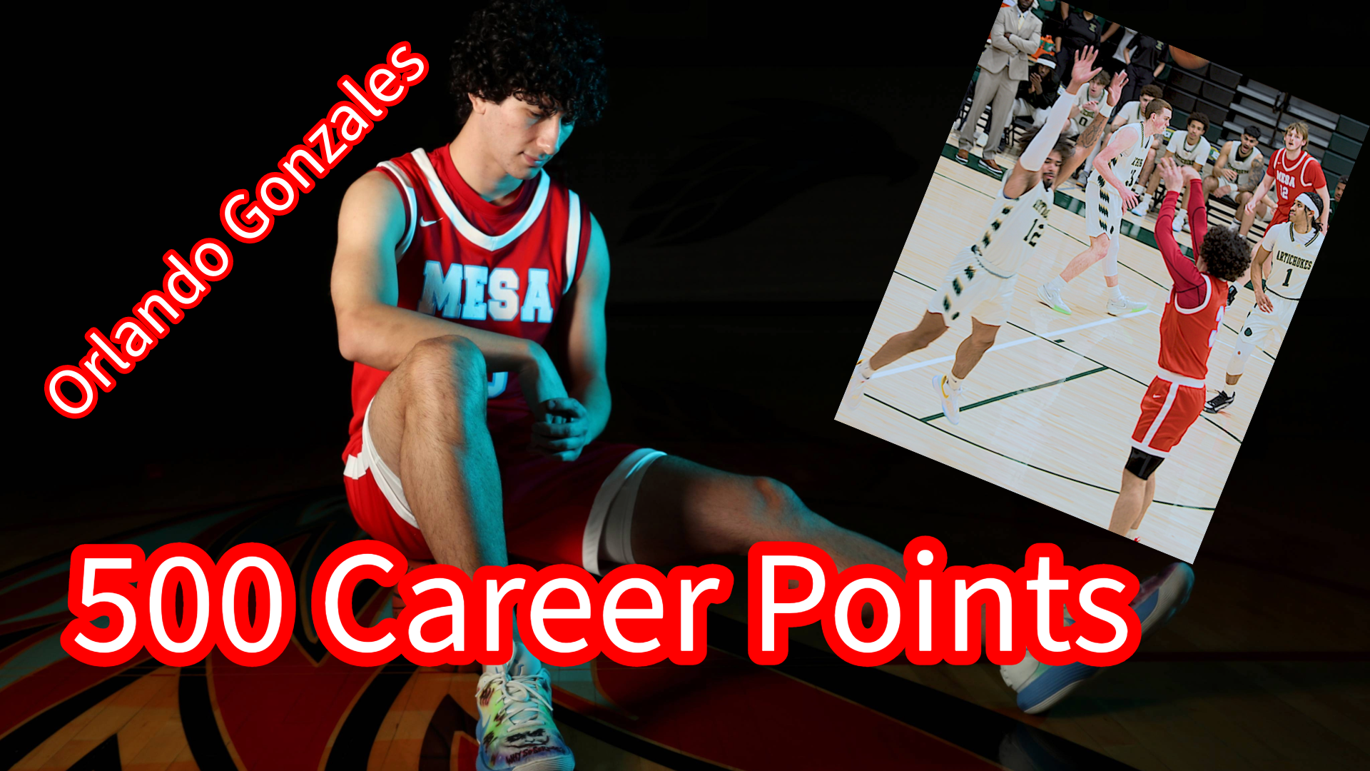 Orlando Gonzales joins the 500 career point club