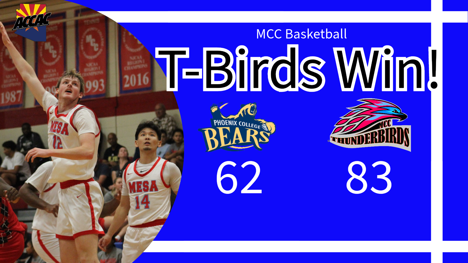 Men's Basketball rolls past Phoenix College on Wednesday