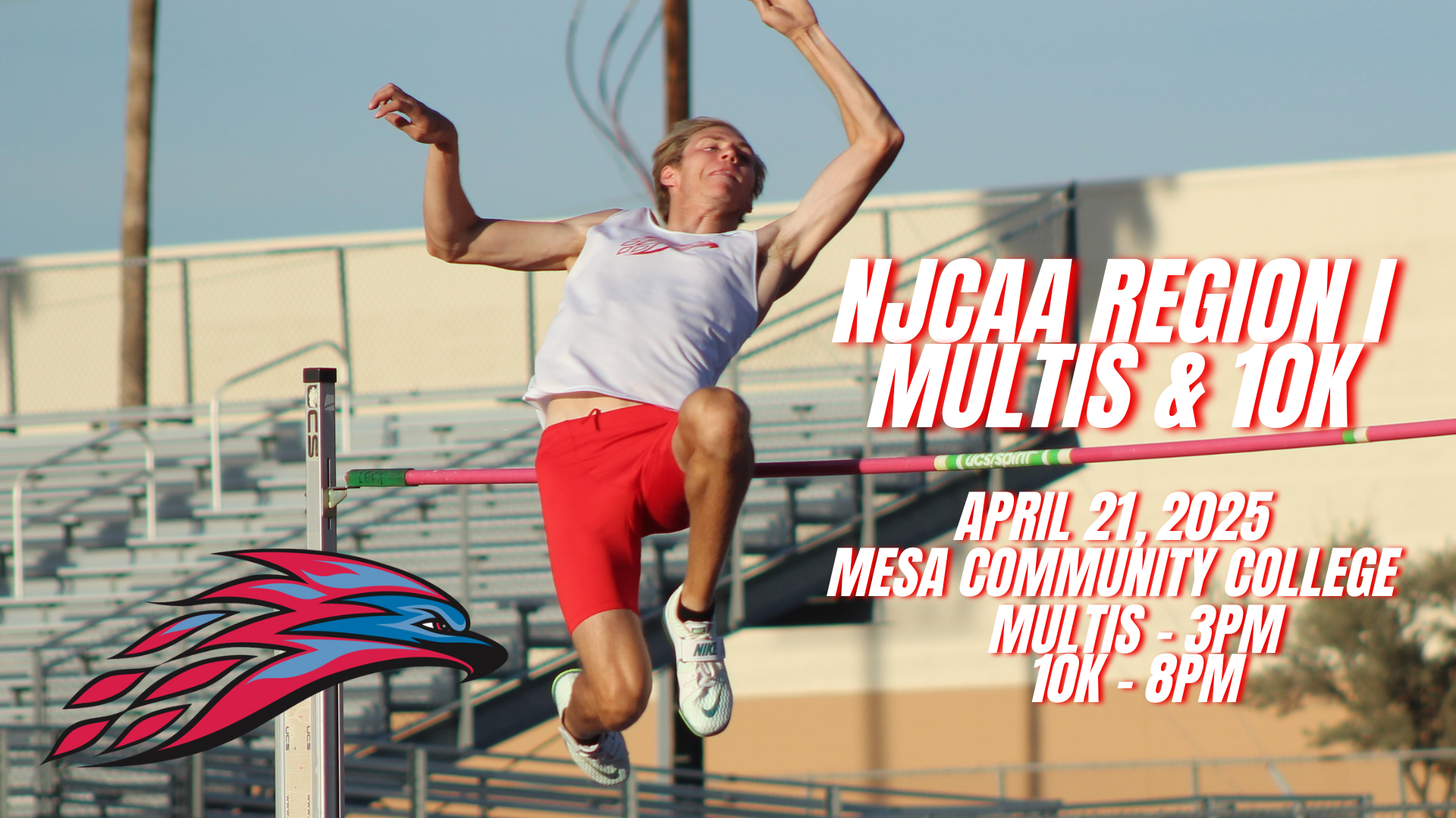Mesa Track & Field competes in the NJCAA Region I Multis & 10k on Monday