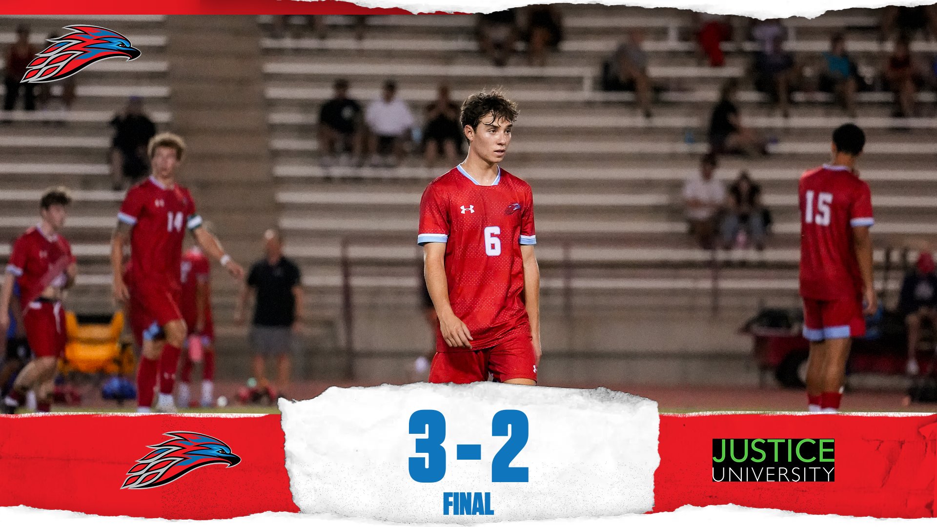Men's Soccer Earns First Victory of Season in Dramatic Fashion