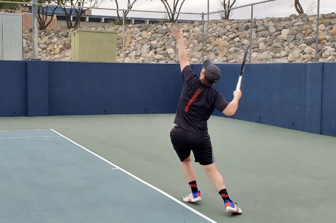 Men's tennis takes down Pima, 5-4