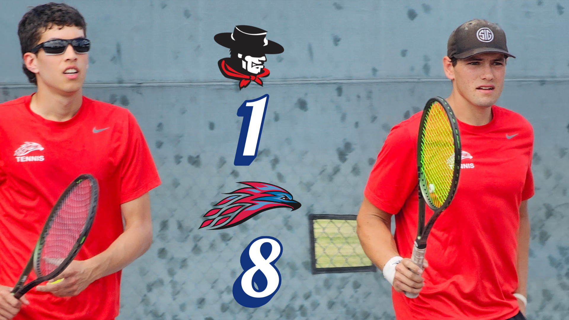 Men's Tennis sweeps season series over Glendale