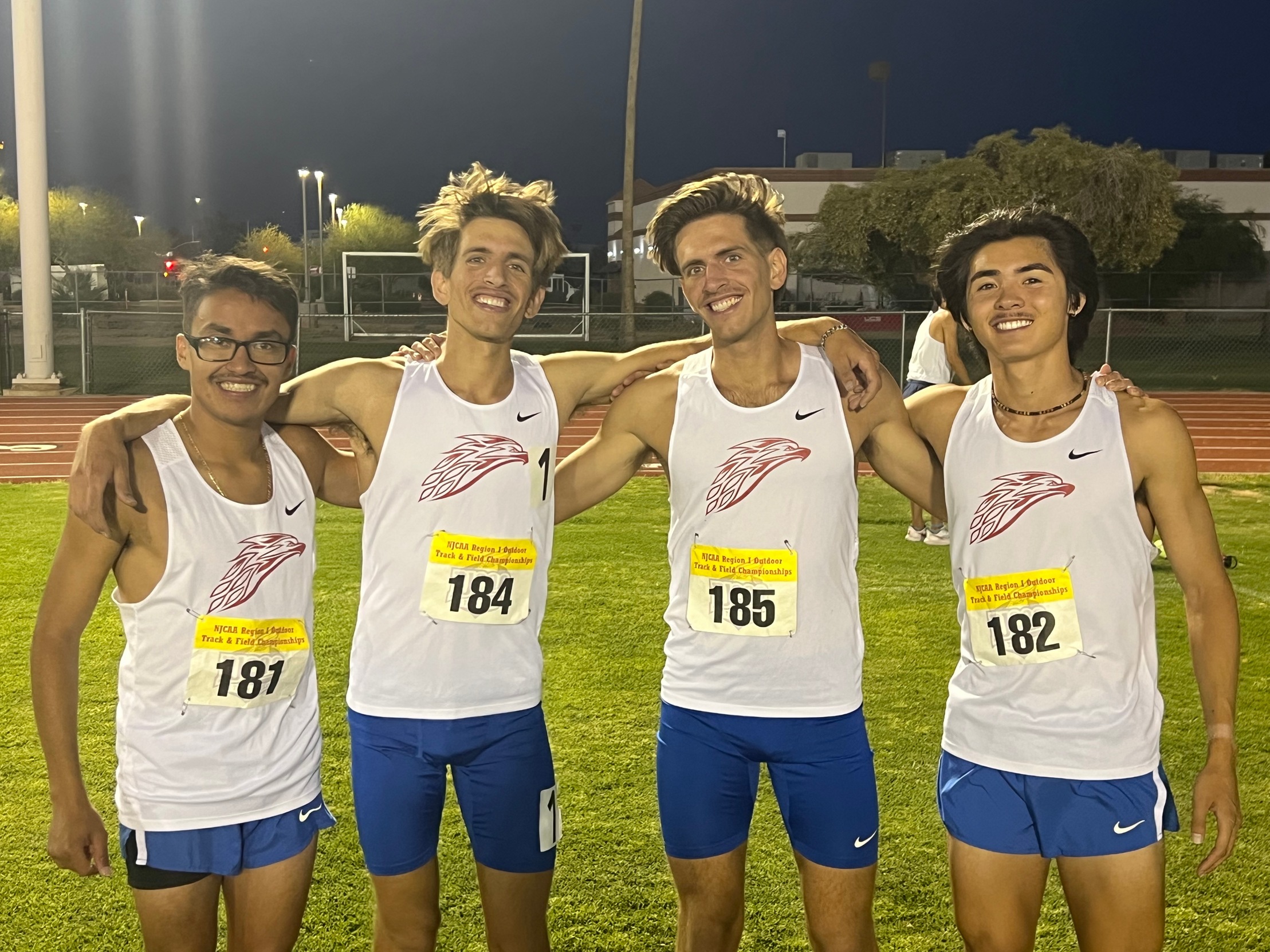 Men's TF in Close Battle at Region I Championship