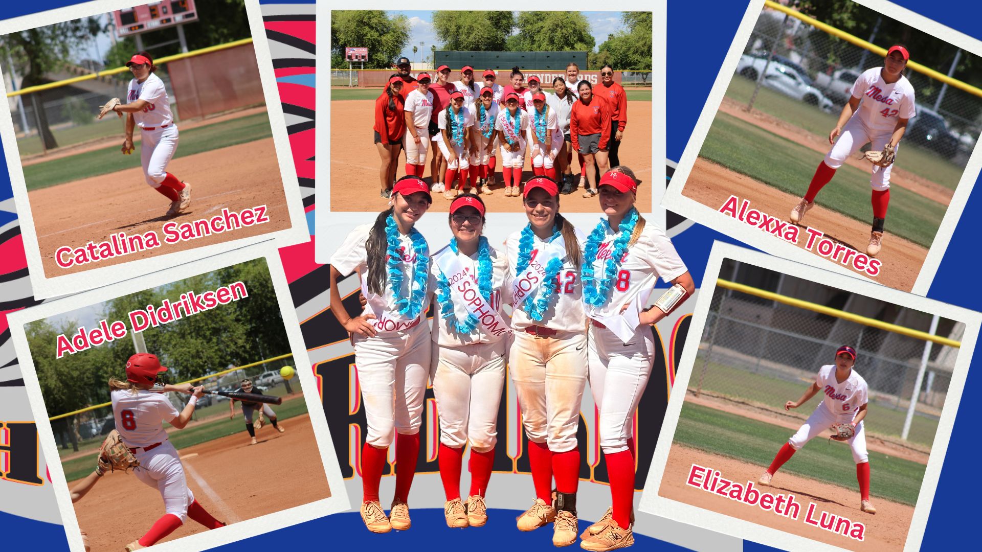 T-Bird Softball celebrates their sophomores on Saturday