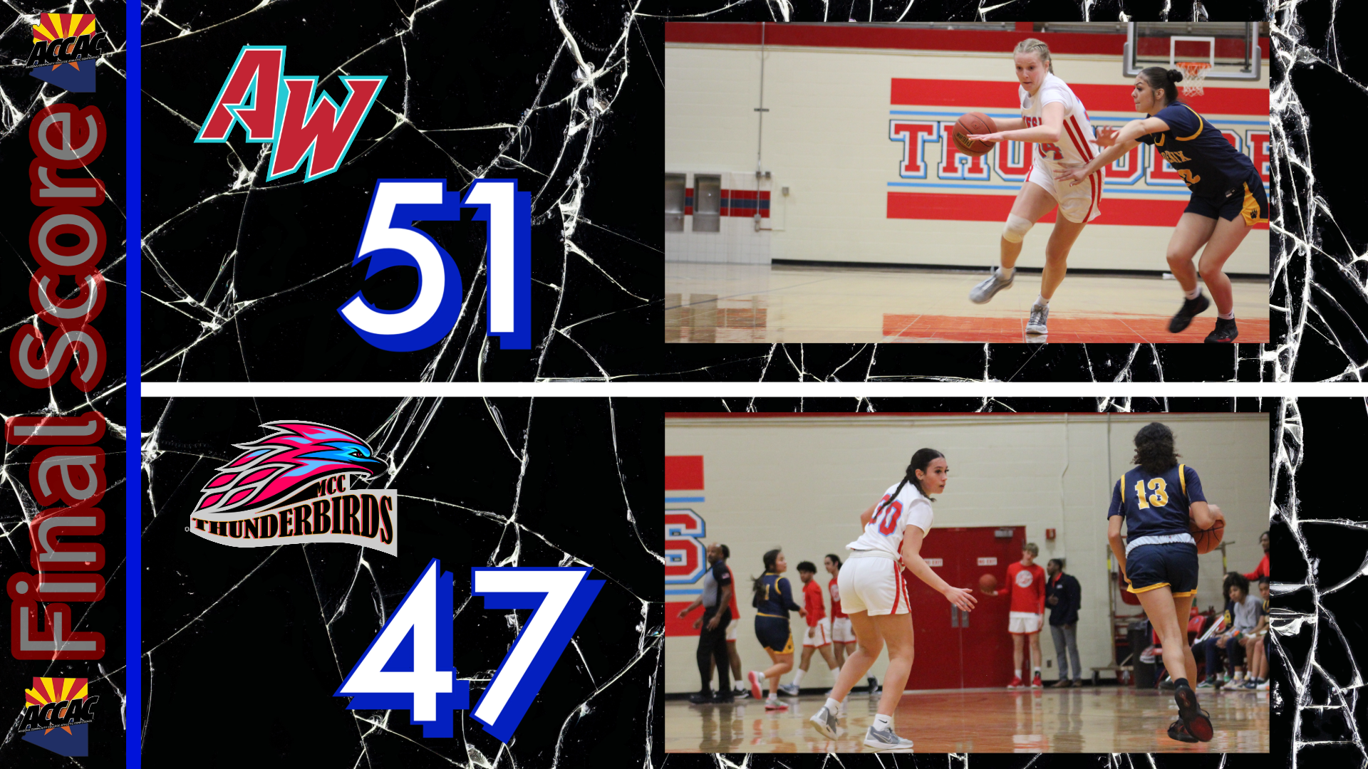 Women's Basketball falls to Arizona Western on Wednesday night