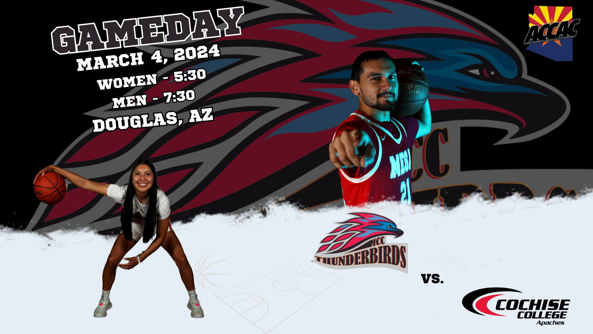 MCC Basketball travels to Cochise College to wrap up their regular season