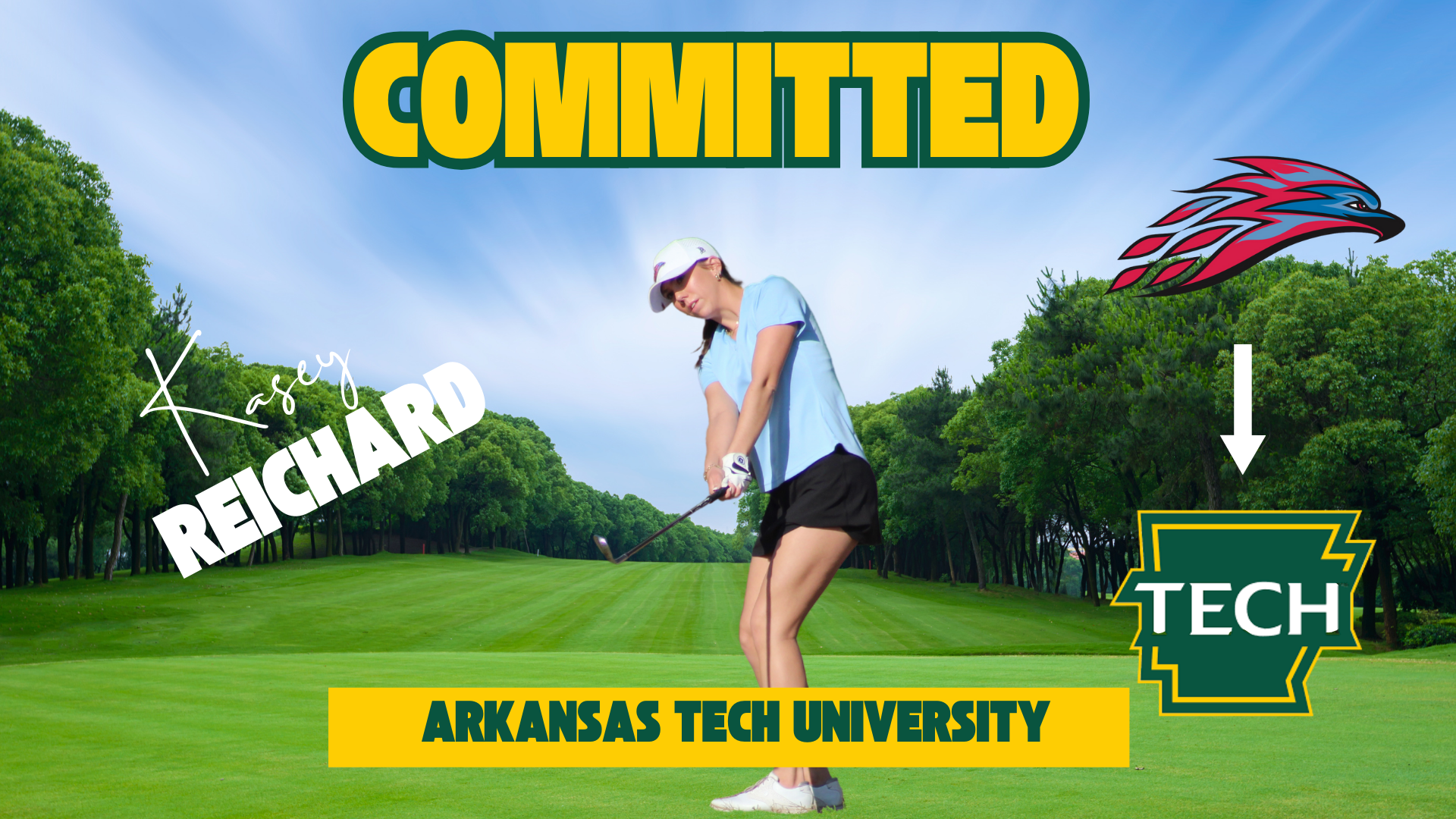 Kasey Reichard verbally committs to Arkansas Tech University