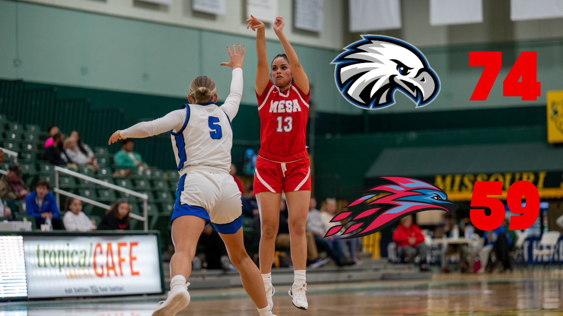 Shooting slump spells doom for No. 9 Women's Basketball against No. 1 Kirkwood