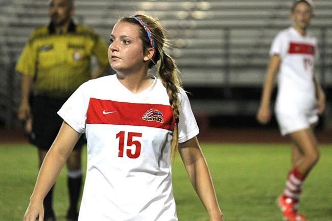 Mackenzie Mabery had a goal and an assist (Photo by Aaron Webster)