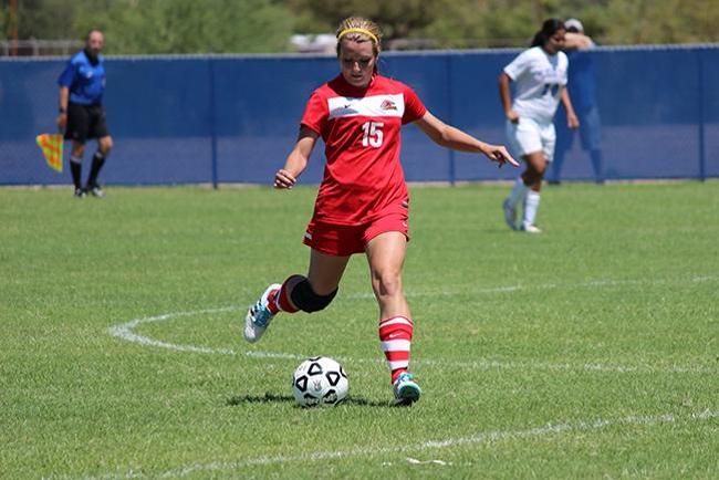 Mackenzie Mabery netted the game-winner in the 80th minute (Photo by Aaron Webster)