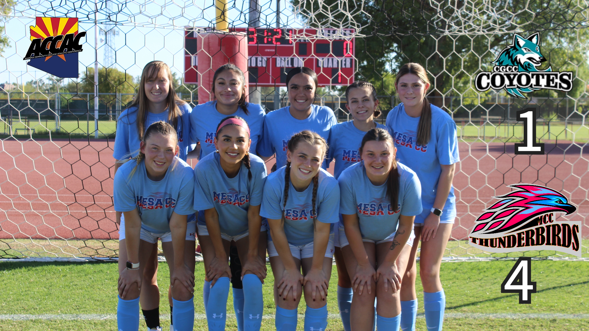 Women's Soccer keeps postseason hopes alive with big win over Chandler-Gilbert on Sophomore Night