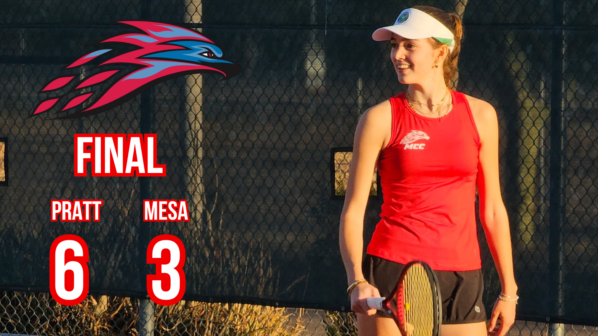 No. 24 Women's Tennis falls to No. 11 Pratt on Tuesday