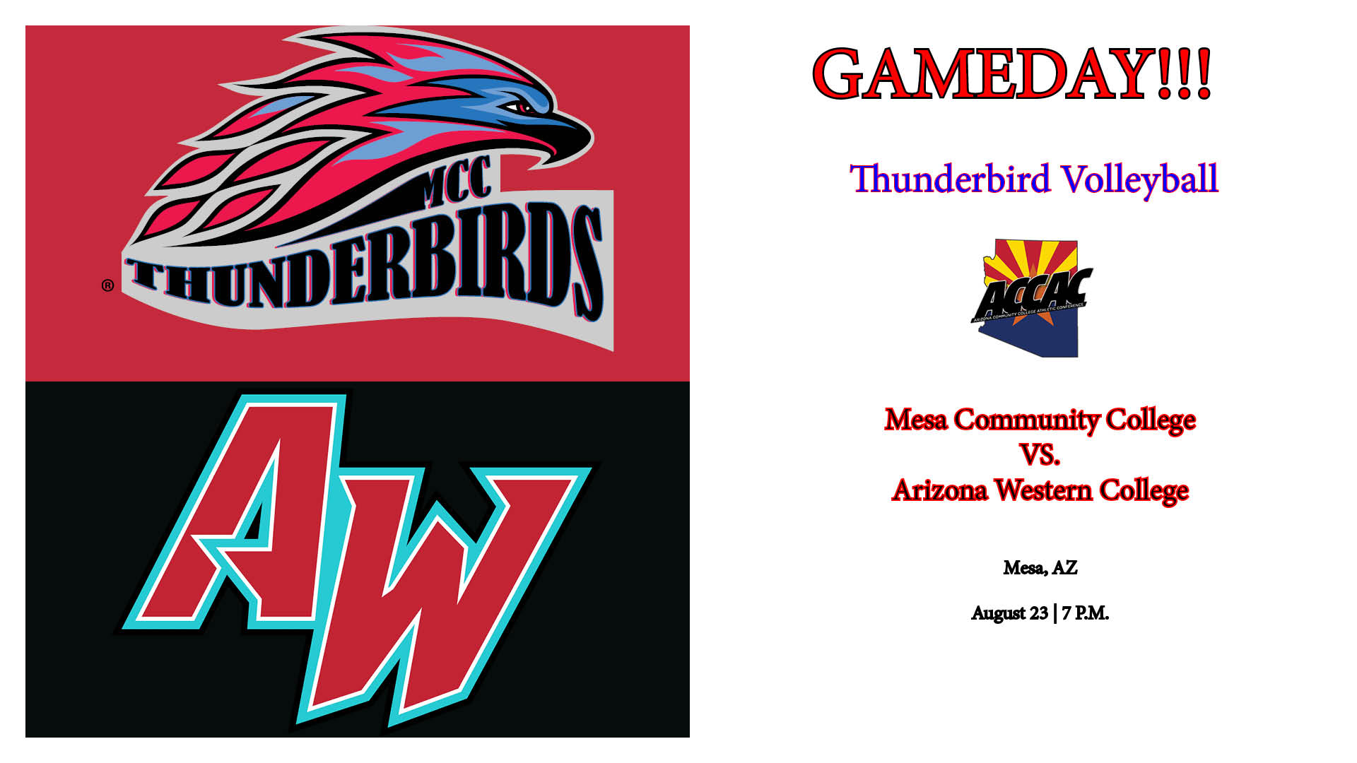 Mesa volleyball opens their season tonight against Arizona Western
