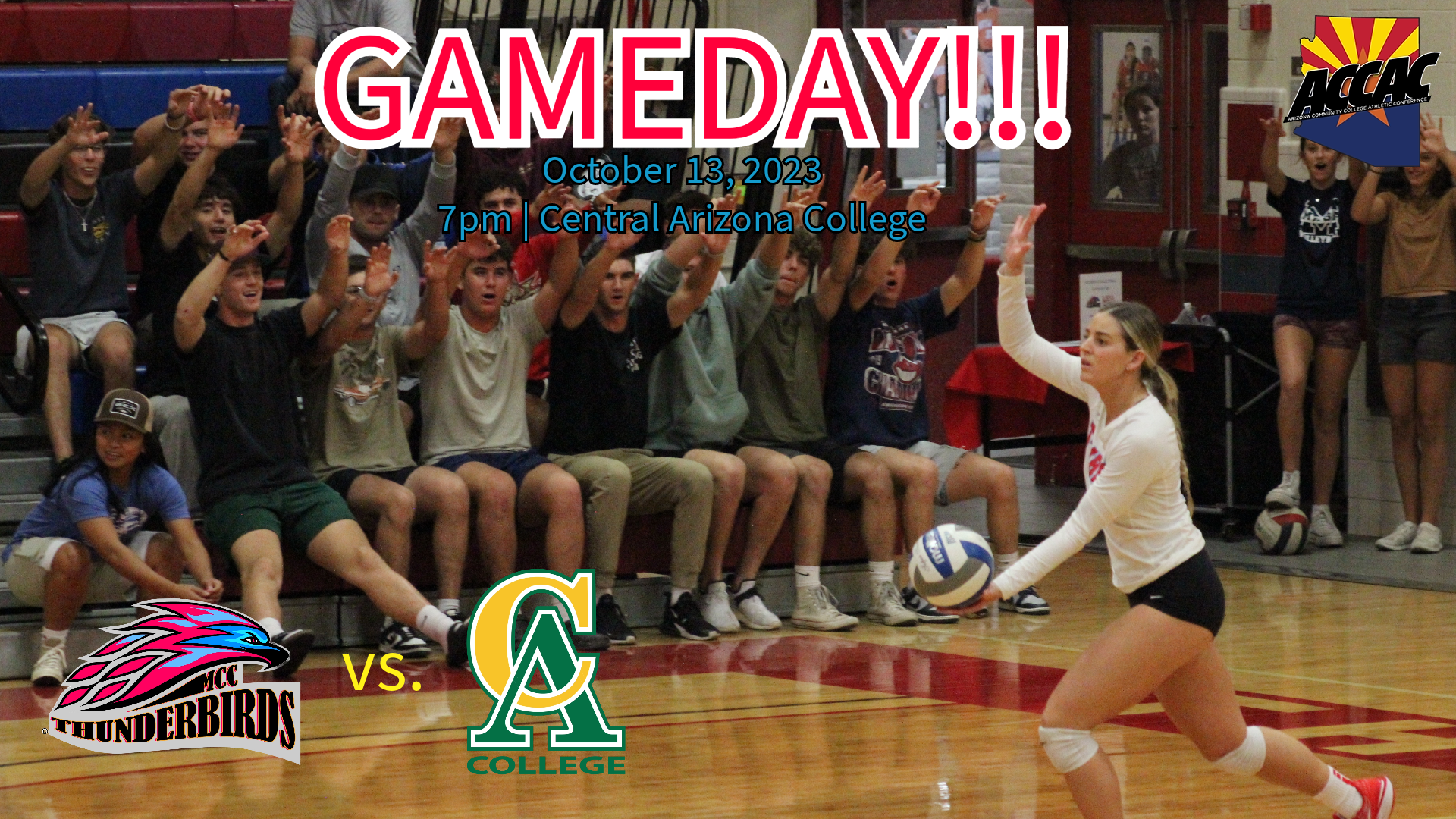 MCC Volleyball looks to pick up critical conference win against Central Arizona on Friday