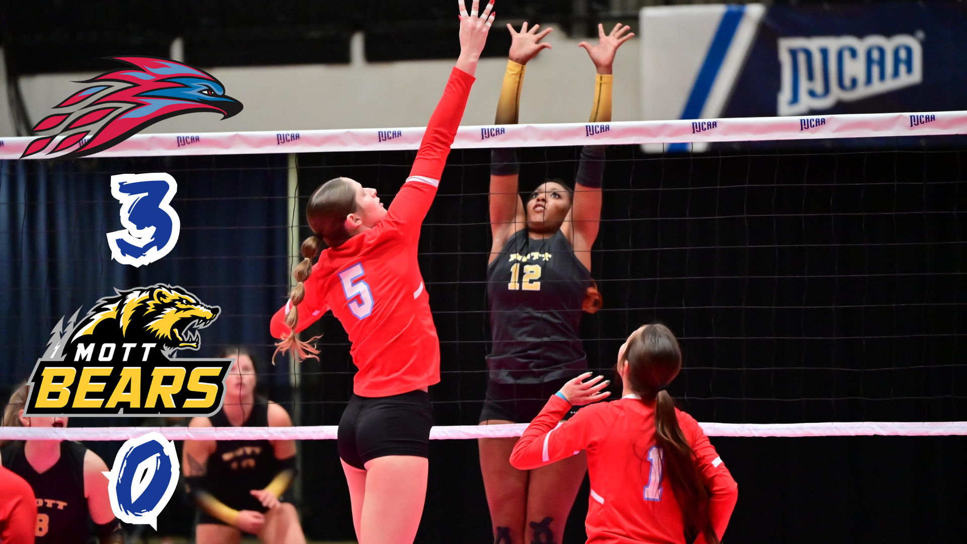 Mesa Volleyball sweeps Mott; advances to take on No. 2 Parkland on Wednesday