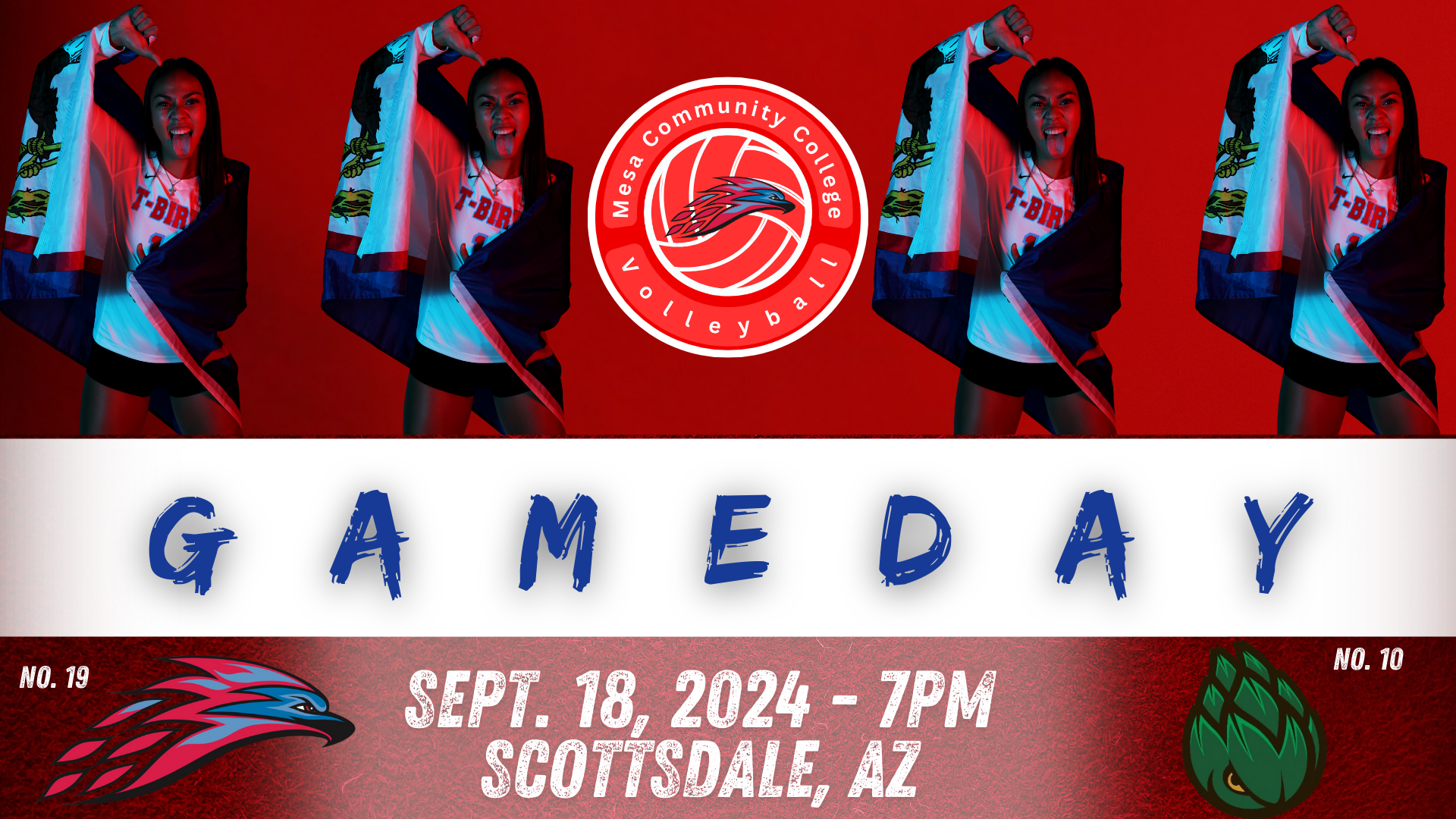 T-Bird Volleyball travels to Eastern Arizona College on Tuesday