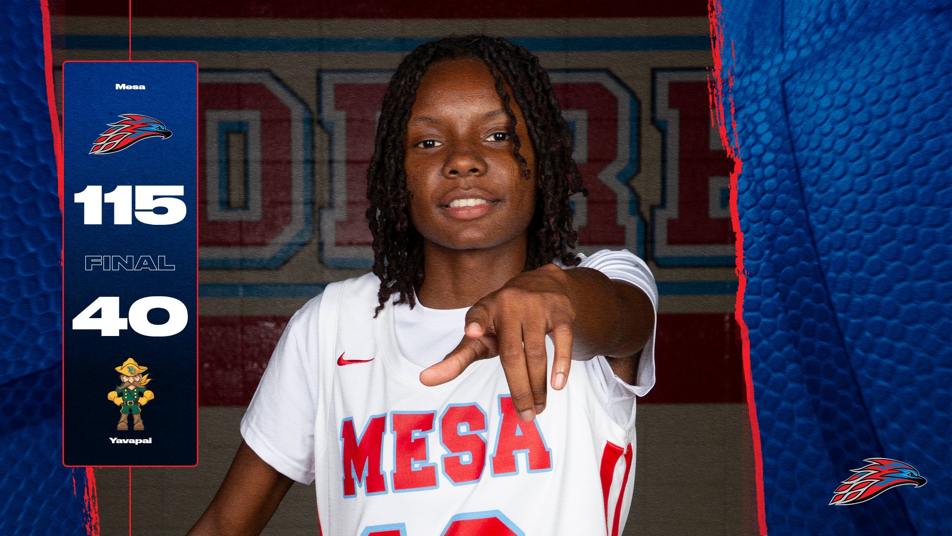 MESA WOMEN'S BASKETBALL ROLLS PAST YAVAPAI IN 115&ndash;40 ROUT