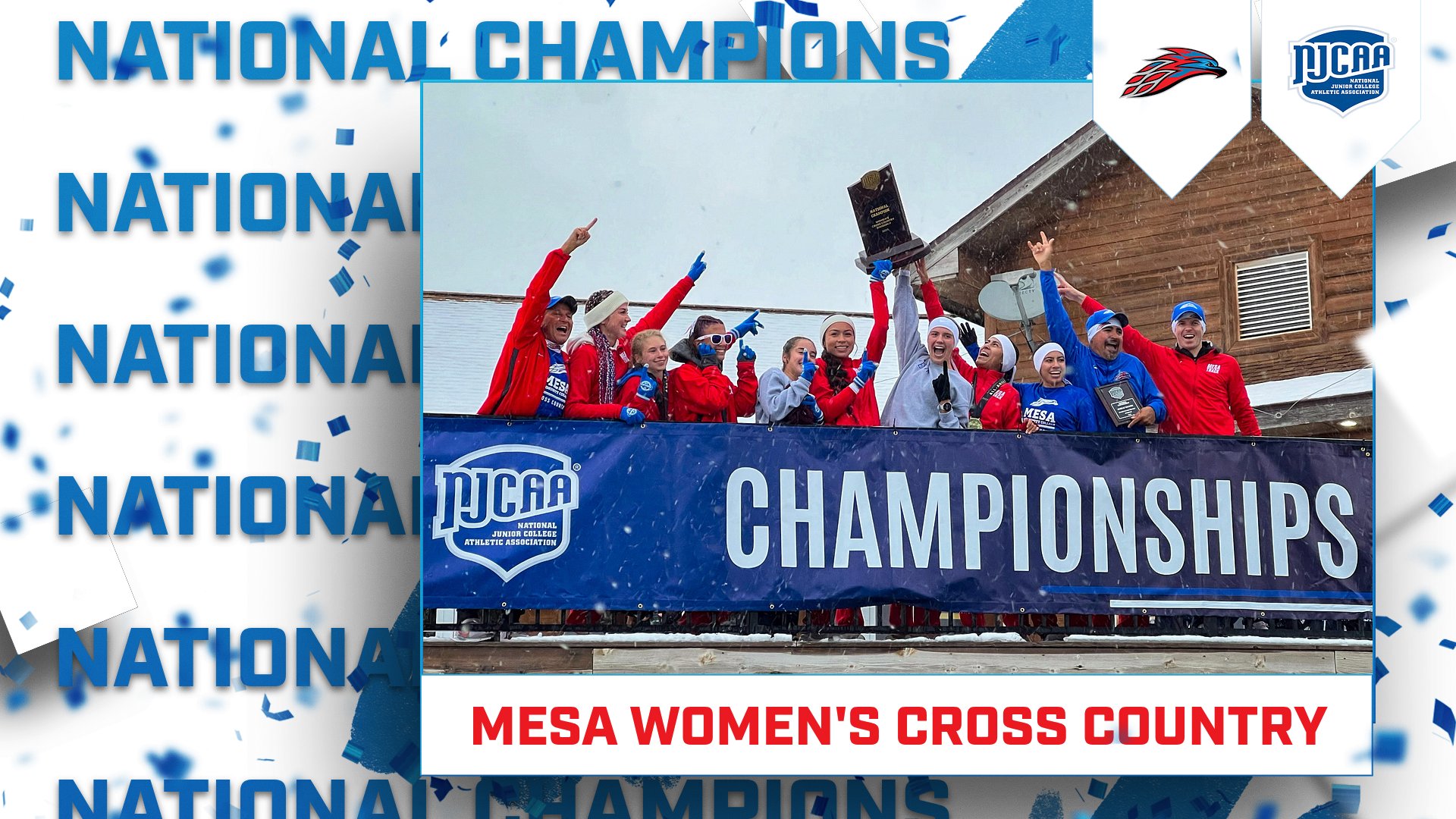 MESA WOMEN&rsquo;S CROSS COUNTRY GOES BACK-TO-BACK AS NJCAA DII NATIONAL CHAMPIONS