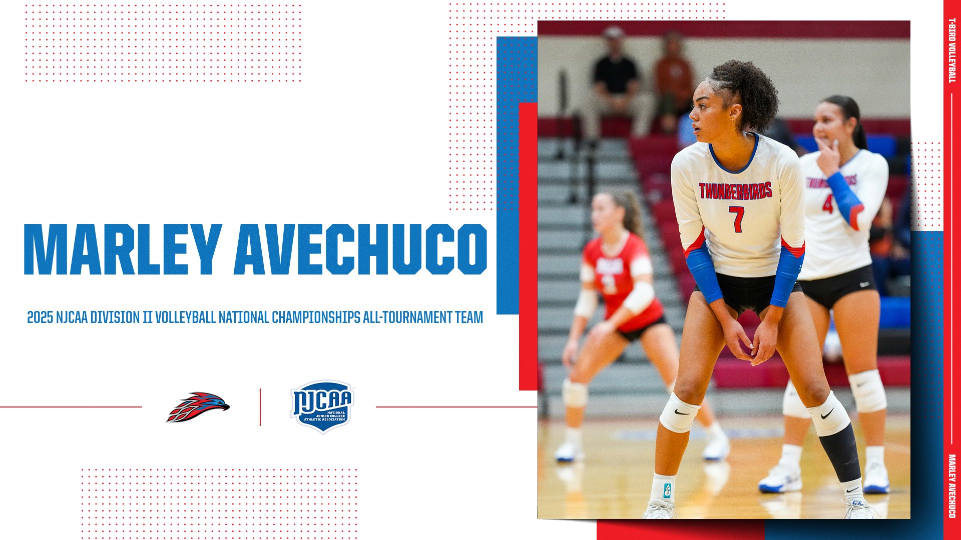 MARLEY AVECHUCO NAMED TO 2025 NJCAA DII VOLLEYBALL NATIONAL CHAMPIONSHIPS ALL-TOURNAMENT TEAM