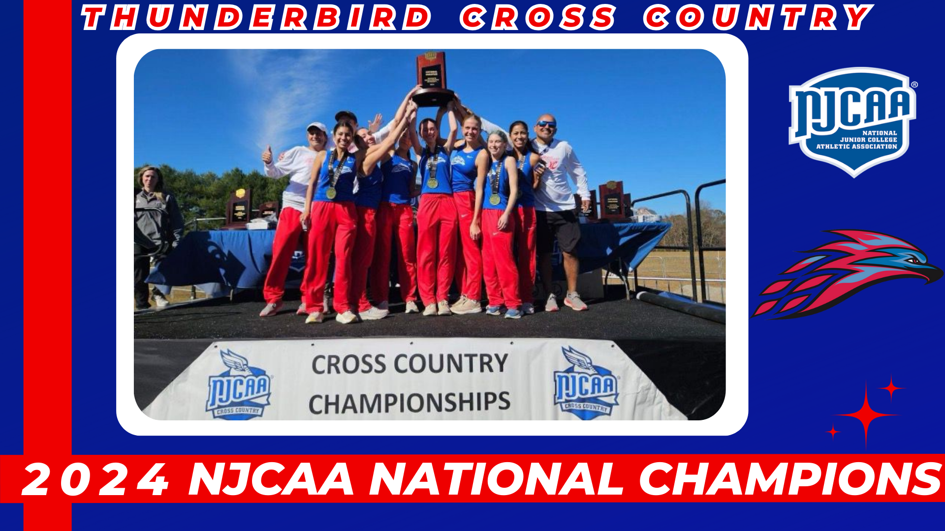 Women's Cross Country etches their name in history as they capture the NJCAA National Championship on Saturday