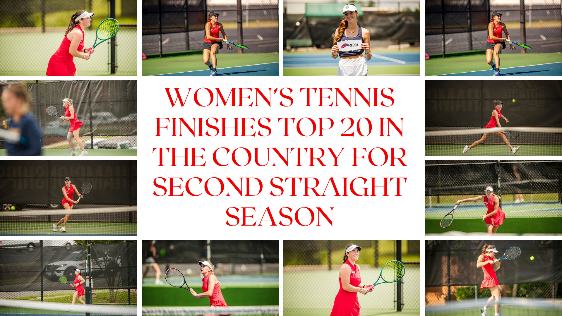 Women's Tennis finishes 18th at Nationals